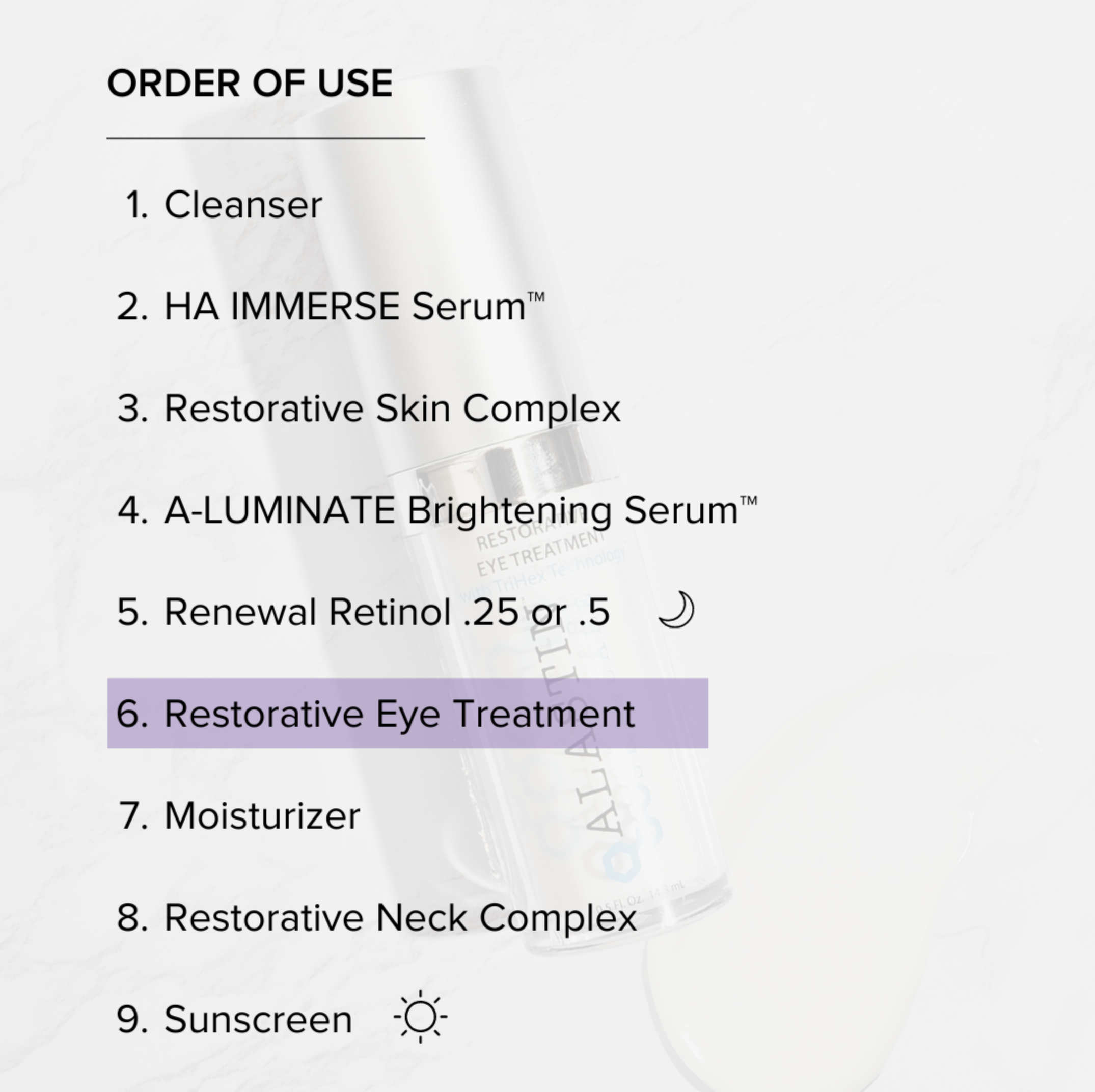 Restorative Eye Treatment with TriHex Technology