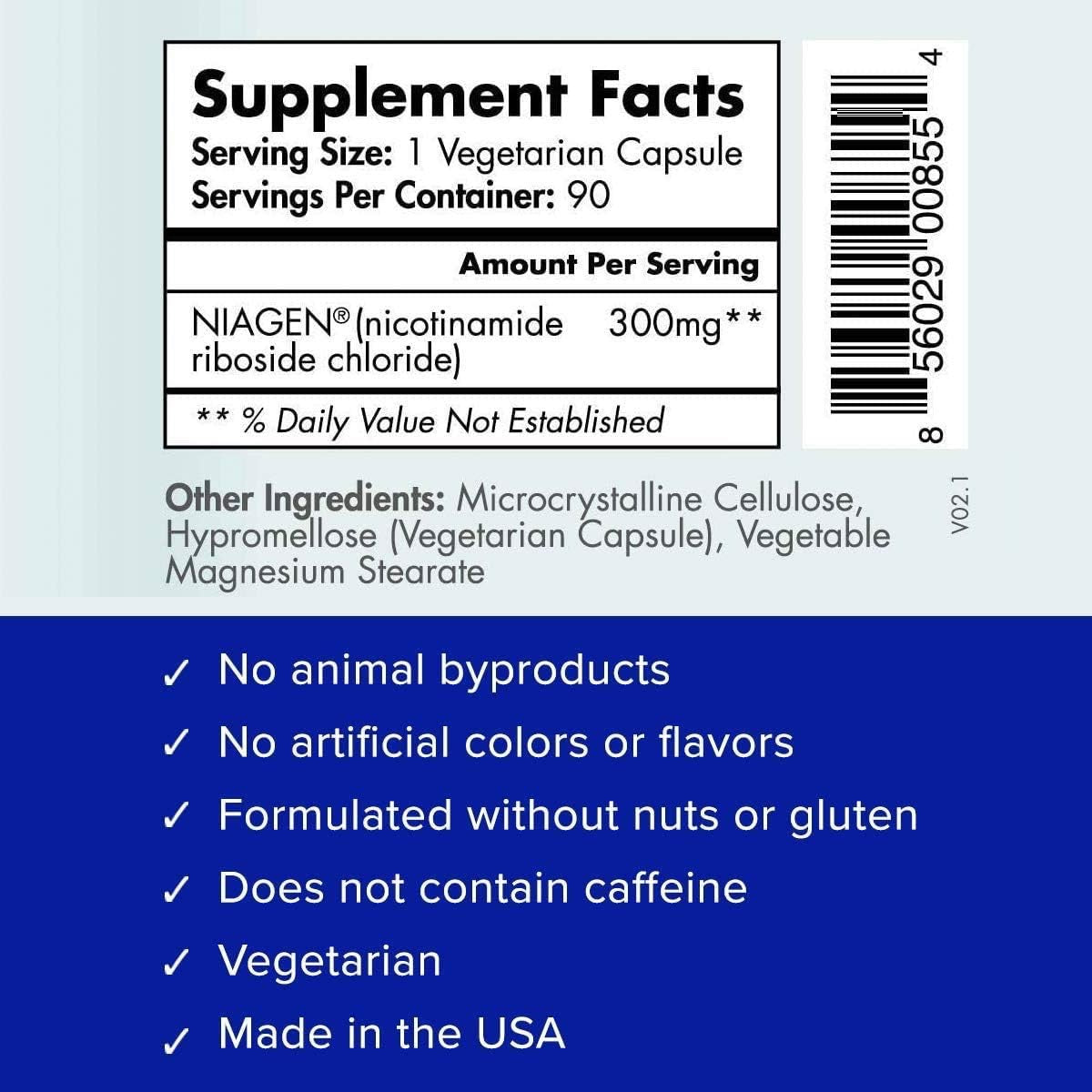 Tru Niagen® 300mg - 90 capsules